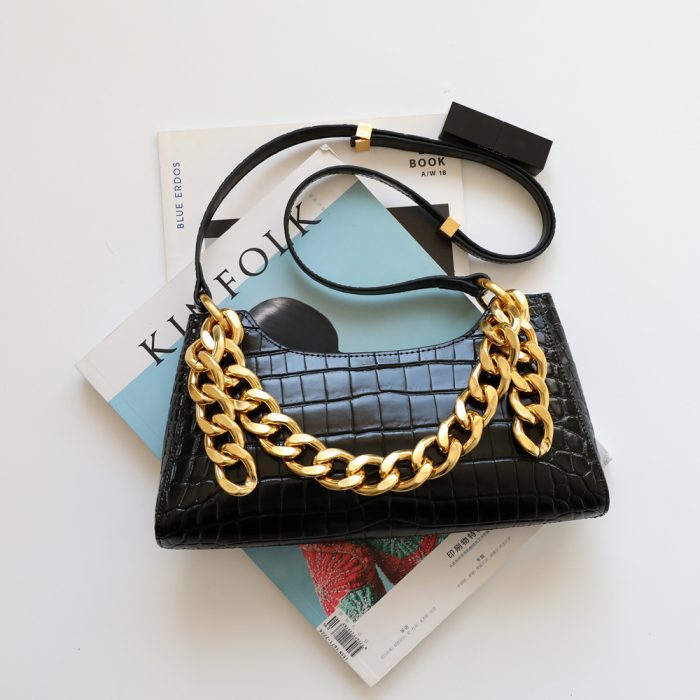 Ladies One-shoulder Messenger Handbag Cowhide Handbag - Image 5