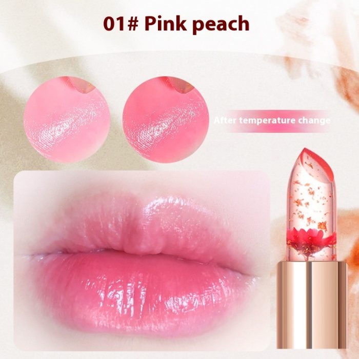 Flower Lipstick Jelly Color Changing Lipstick Moisturizing - Image 8