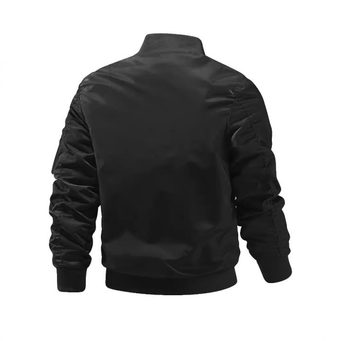 Mens Jacket New Spring Autumn Male Baseball Jackets Pilot Men Outwear Coat Zipper Men's Uniform - Image 7