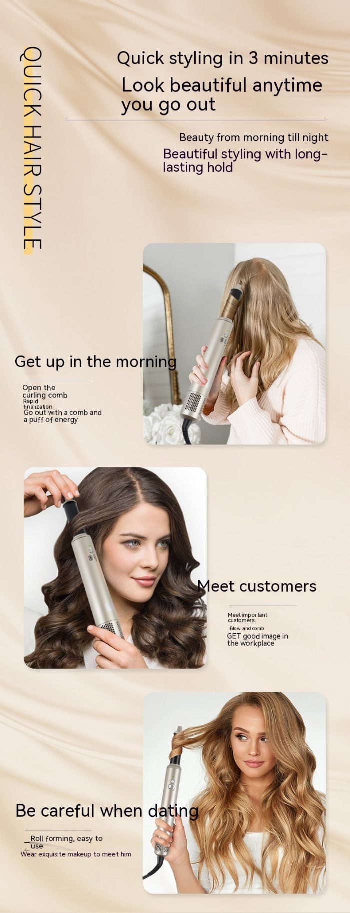 Multifunctional Hair Care Automatic Hair Dryer - Image 10