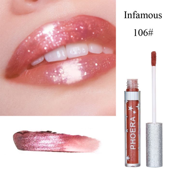 Moisturizing Candy Color Lip Gloss Waterproof Glitter Liquid Lipstick Long Lasting Makeup Lipstick - Image 5