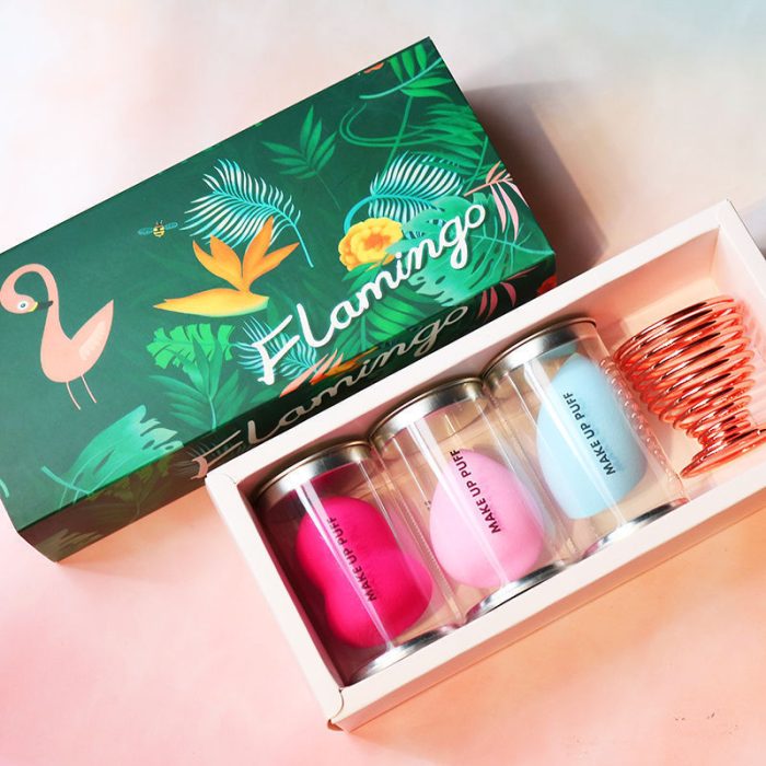 Best Gourd Water Drop Makeup Egg Makeup Tools Gift Box - Image 3