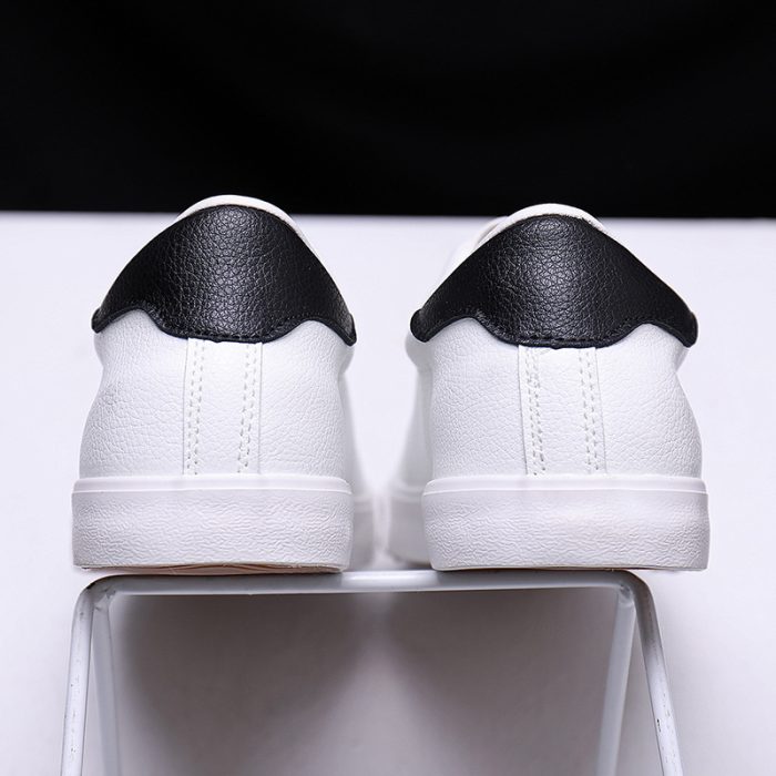 New Spring Shoes Men Sneakers Casual Soft Leather Men Shoes Brand Fashion Male White Shoes KA1188 - Image 5