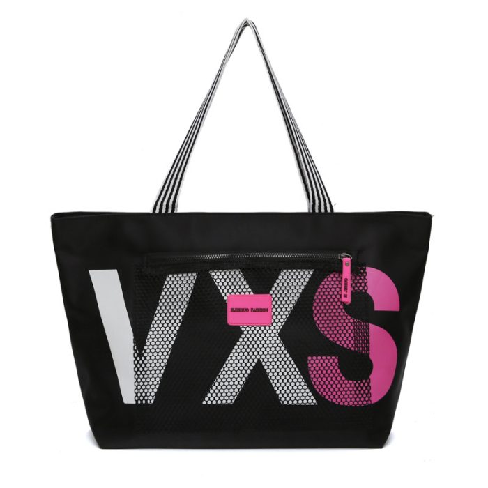 Aliwood New Arrivals Letter Women Shoulder Bags Travel Shopping Bags - Image 3