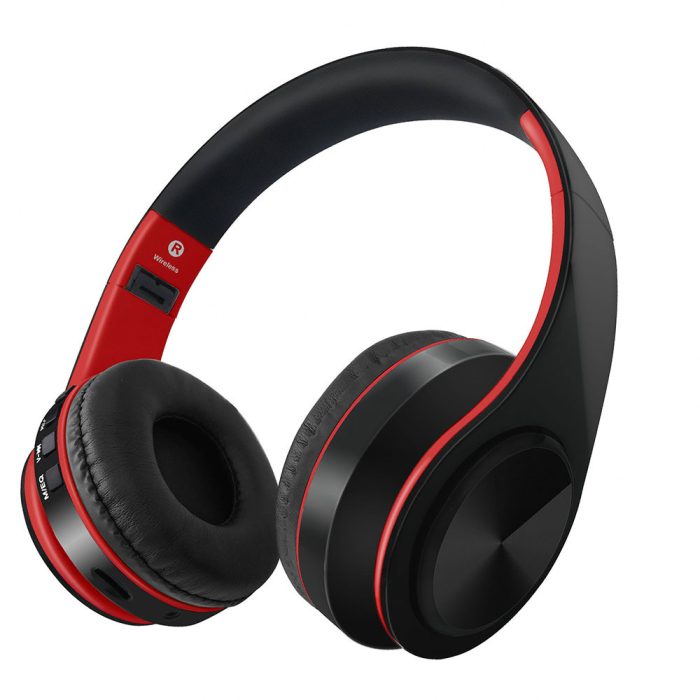 New HIFI Wireless Headphones Bluetooth Stereo Headset Music Headset FM SD Card Sport Headphone With Mic For PC