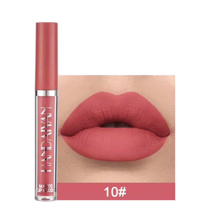 Best Matte Non-stick Cup Lip Gloss, Non-fading Matte Liquid Lipstick - Image 7