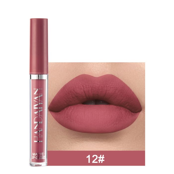 Best Matte Non-stick Cup Lip Gloss, Non-fading Matte Liquid Lipstick - Image 9