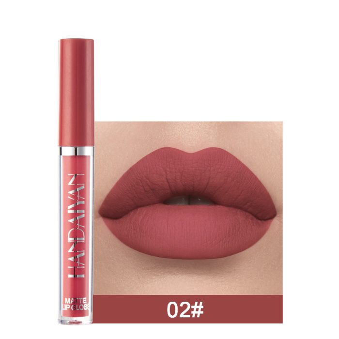 Best Matte Non-stick Cup Lip Gloss, Non-fading Matte Liquid Lipstick - Image 6