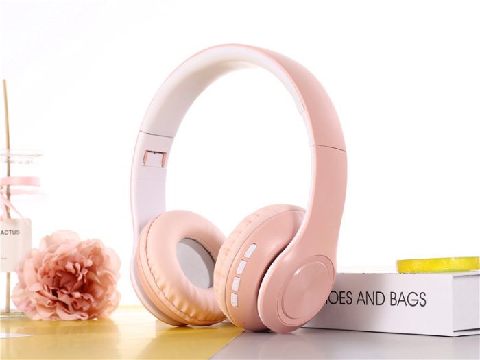 New HIFI Wireless Headphones Bluetooth Stereo Headset Music Headset FM SD Card Sport Headphone With Mic For PC - Image 2