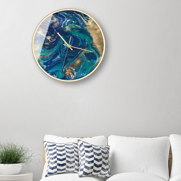Clocks Wall Living Room Modern Simple Atmosphere Household Quartz Clocks - Image 2