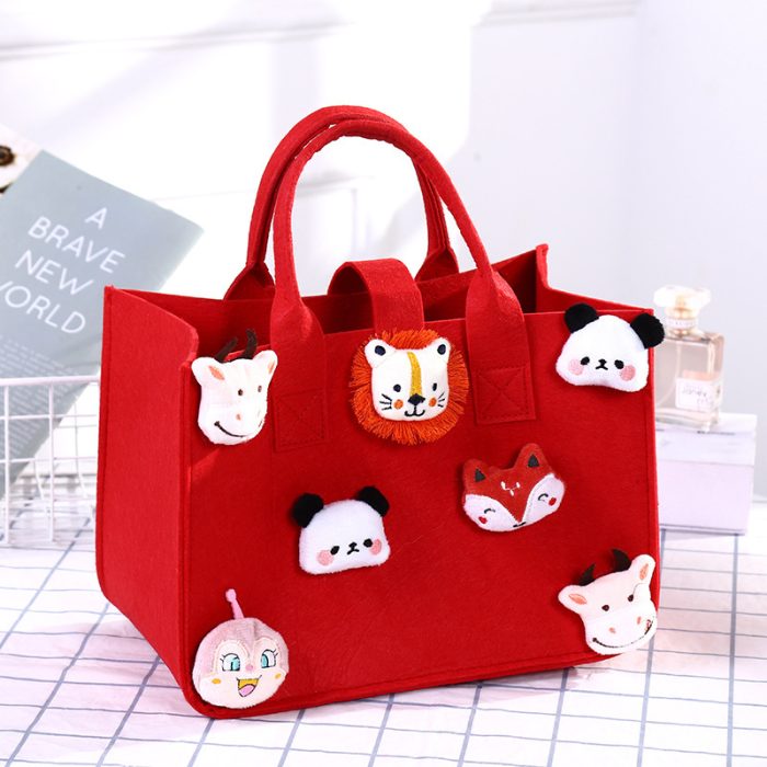 Portable Companion Hand Gift Bag Cute Hand Bag Japanese Doll Birthday Gift Packaging Bag - Image 6
