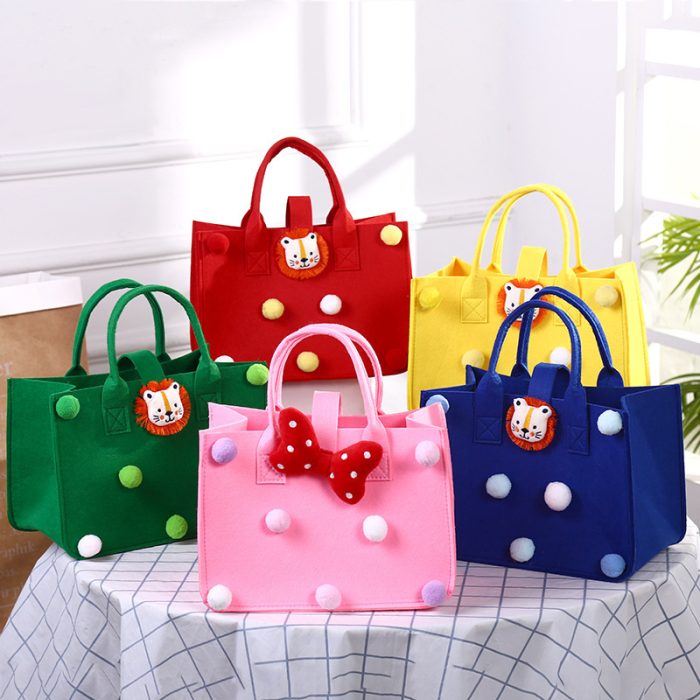 Portable Companion Hand Gift Bag Cute Hand Bag Japanese Doll Birthday Gift Packaging Bag - Image 4