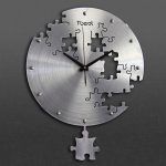 16 Inch Circilar Creative Wall Clock Art Wall Watch Modern Design Living Room