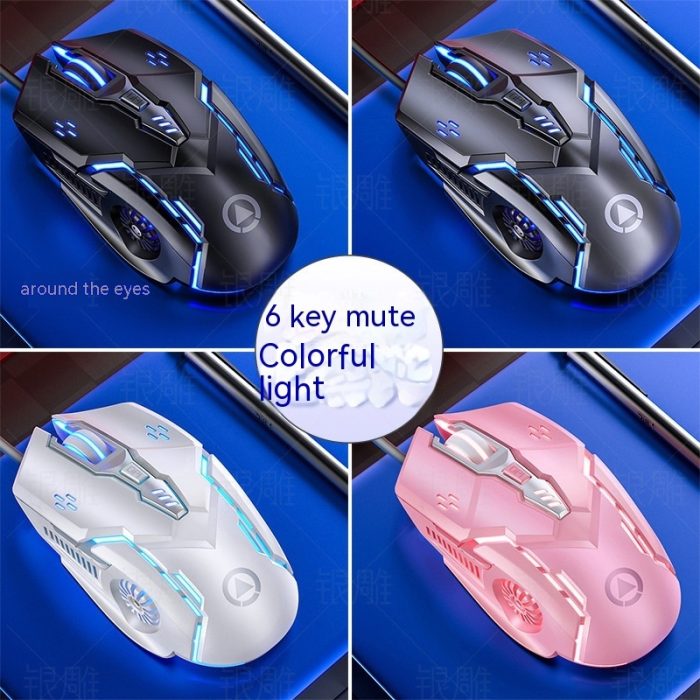 Best Wired Mouse Luminous Game E-sports Machinery Computer Accessories - Image 7