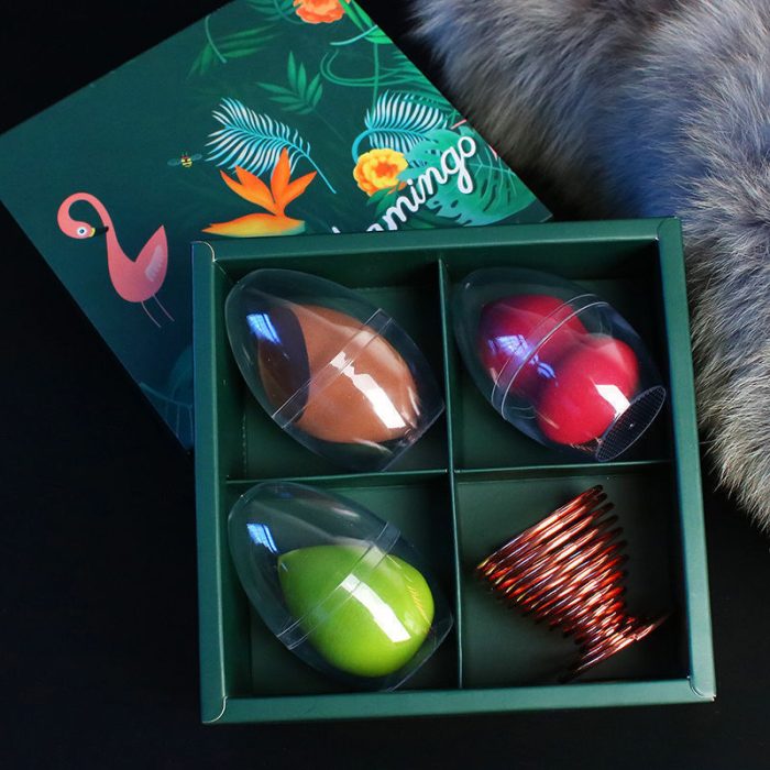 Best Gourd Water Drop Makeup Egg Makeup Tools Gift Box