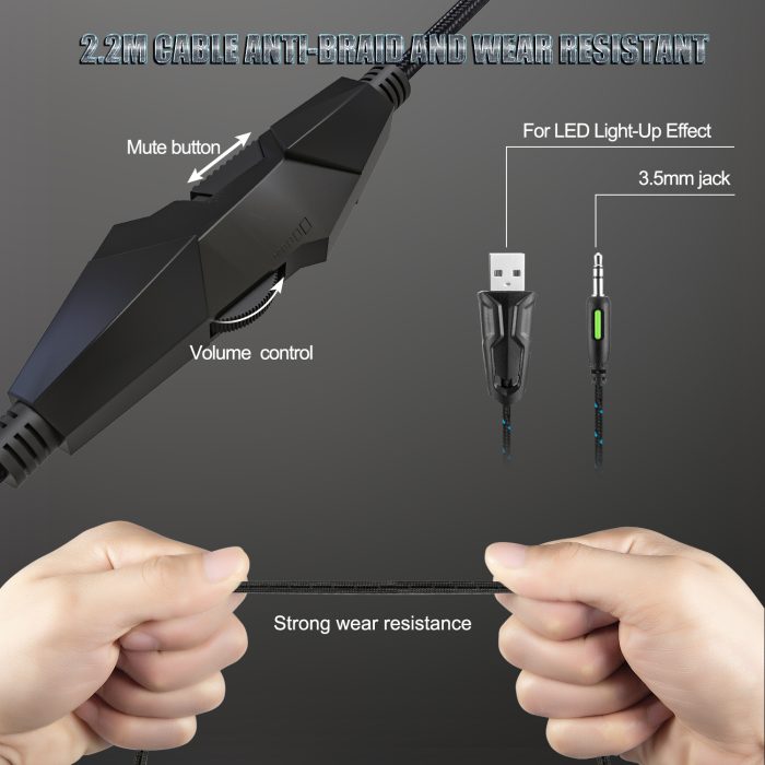 New ONIKUMA K19 Headset RGB Headphone - Image 5