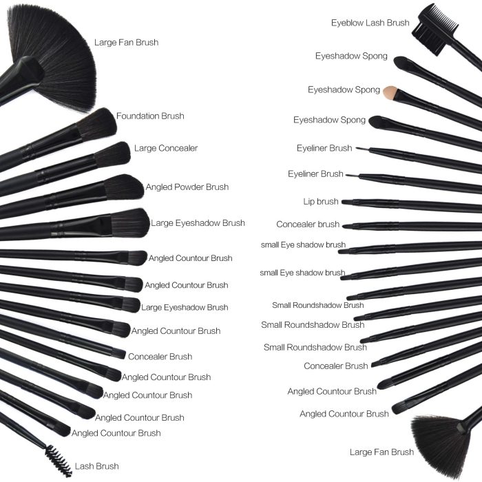 32 Best Makeup Brushes Set Makeup Tools - Image 2