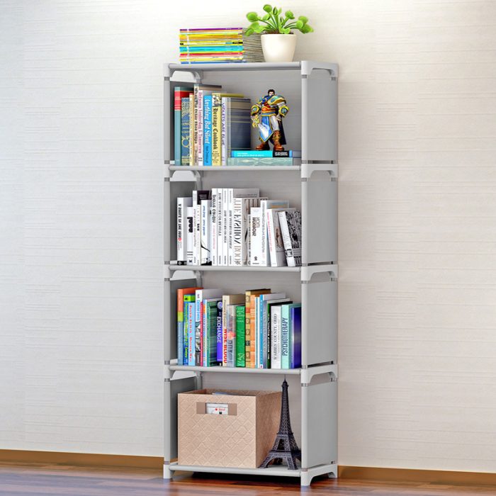 Best Bookcase Shelf Creative Combination Layer Shelf Floor Children's Bookcase - Image 5