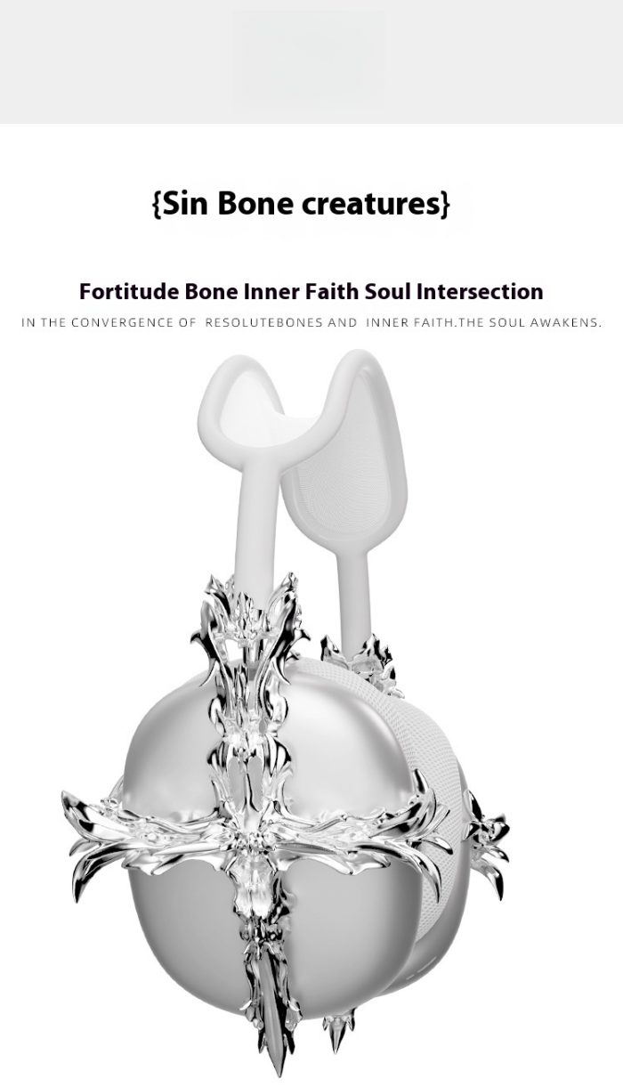 New Gothic Resin Cross Accessories Headphone Cover - Image 8
