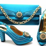 Beautiful Peep Toes Shoes With Handbag Autumn New Arrivals