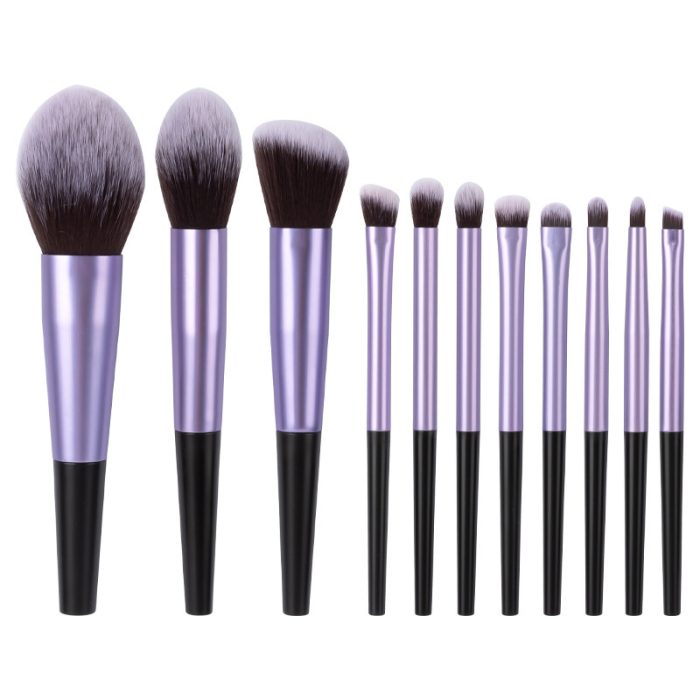 11 New Makeup Brushes Set Beauty Tools - Image 4