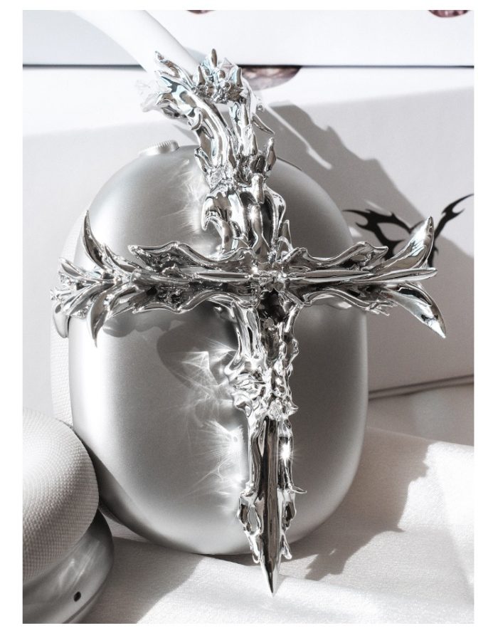 New Gothic Resin Cross Accessories Headphone Cover - Image 7