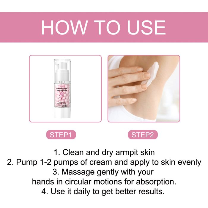 Best Hoygi Brightening Underarm Cream Lightens Dark Joints, Elbows And Armpits, Whitens Skin, Moisturizes And Beautifies Creams - Image 4