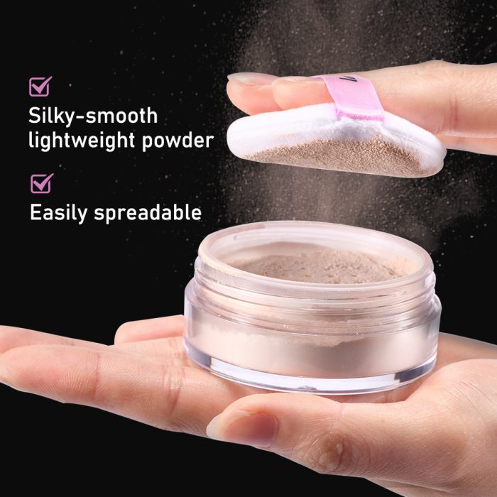 Long-lasting Concealer Waterproof And Sweatproof Smear-proof Makeup Baking Finishing Powder Face Powder - Image 8