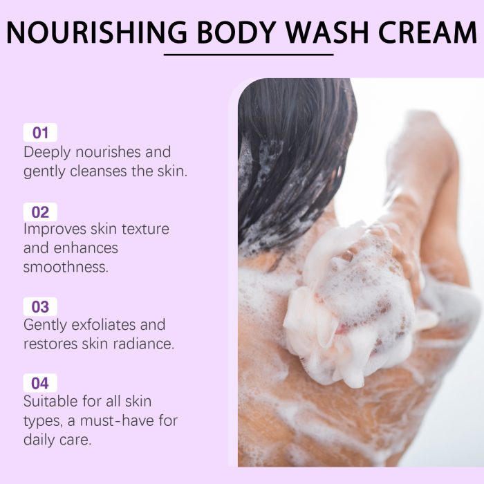 New Nourishing Body Bath Cream Gentle Cleaning - Image 2