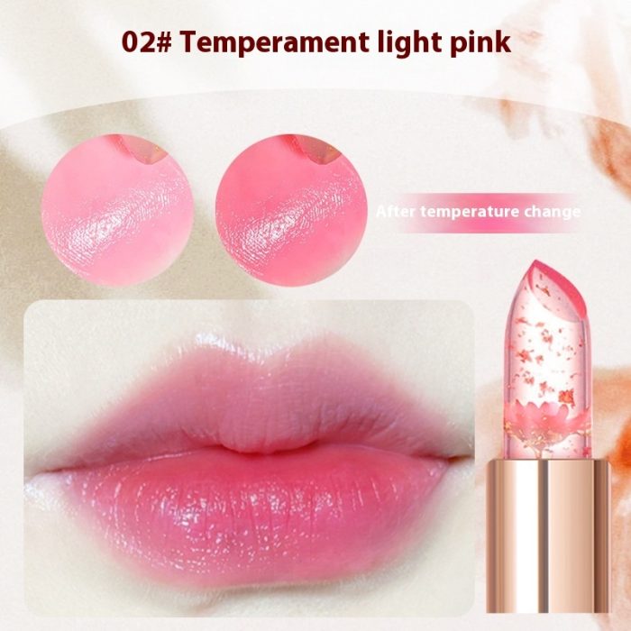Flower Lipstick Jelly Color Changing Lipstick Moisturizing - Image 3