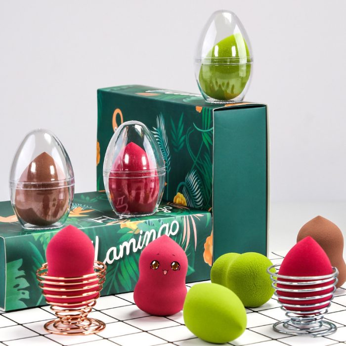 Best Gourd Water Drop Makeup Egg Makeup Tools Gift Box - Image 4