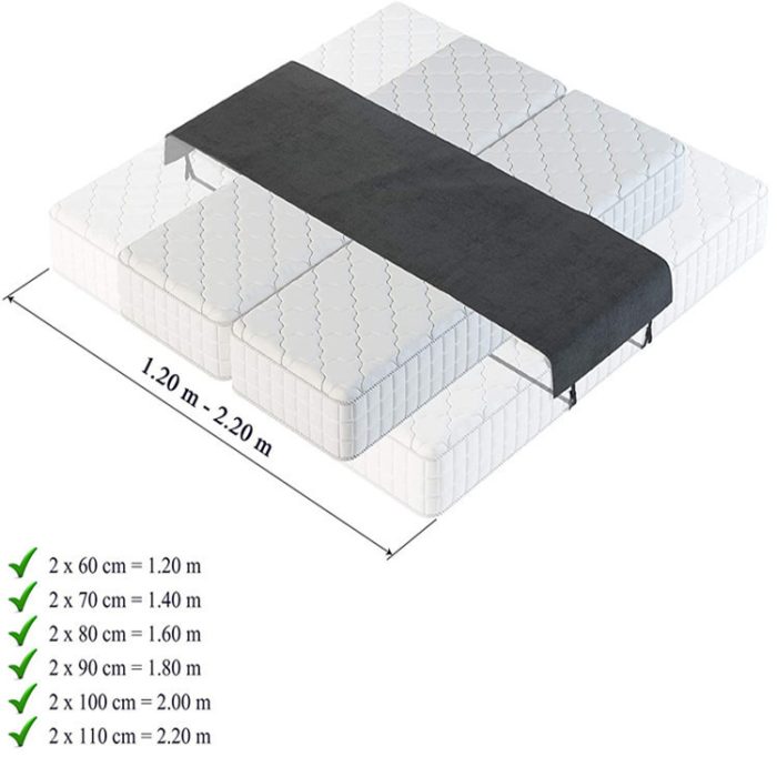Best Mattress Connector Bed Bridge Double Bed Bridge Amazon Hot Sale Bed Bridge - Image 4