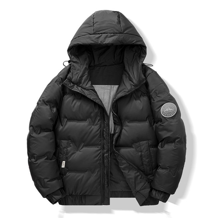 New Simple Fashion Short Winter Clothing Coat Men - Image 4