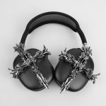 New Gothic Resin Cross Accessories Headphone Cover