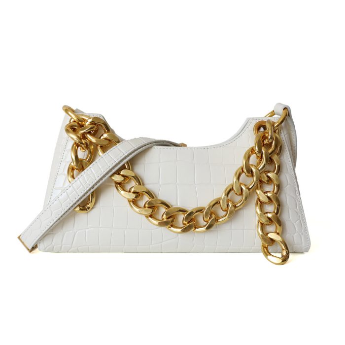 Ladies One-shoulder Messenger Handbag Cowhide Handbag - Image 2