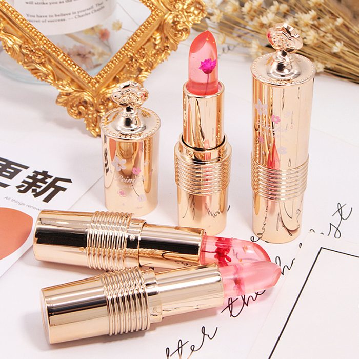 Flower Lipstick Jelly Color Changing Lipstick Moisturizing - Image 2