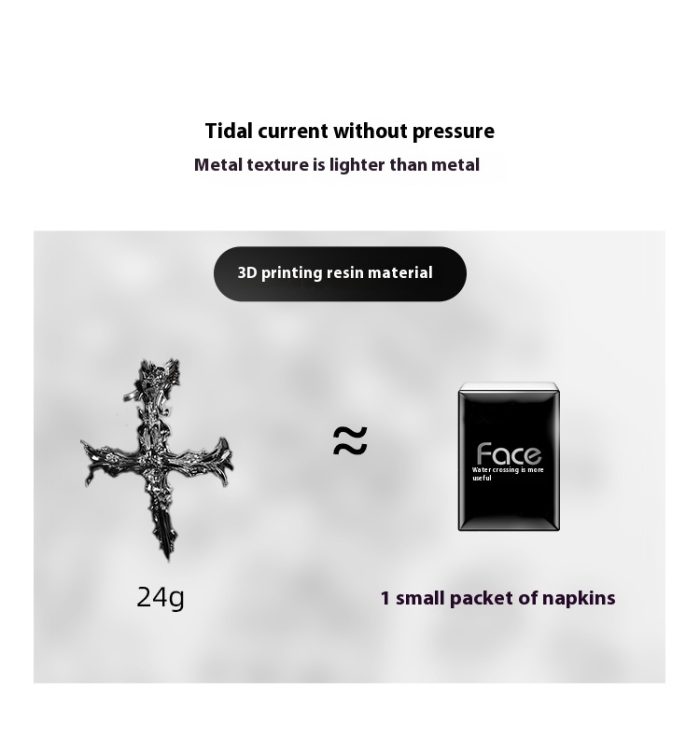 New Gothic Resin Cross Accessories Headphone Cover - Image 10