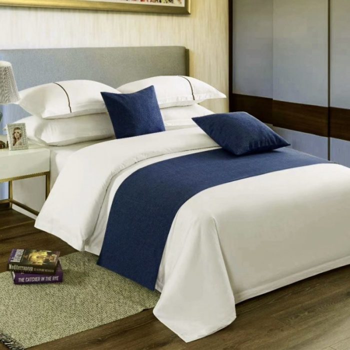Best Hotel Bed Throw Hotel Bed Runner Mat - Image 6