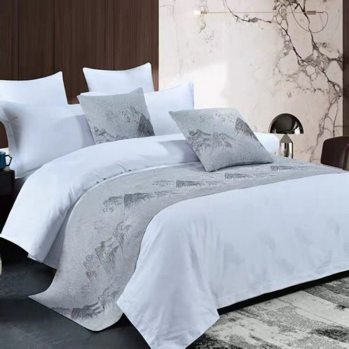 Best Hotel Bed Throw Hotel Bed Runner Mat - Image 5