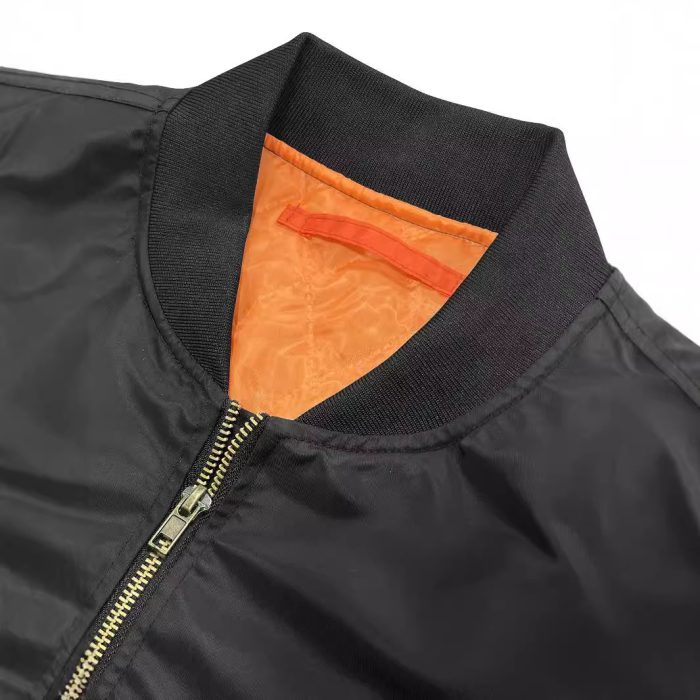 Mens Jacket New Spring Autumn Male Baseball Jackets Pilot Men Outwear Coat Zipper Men's Uniform - Image 4