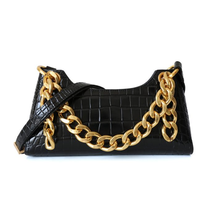 Ladies One-shoulder Messenger Handbag Cowhide Handbag - Image 7