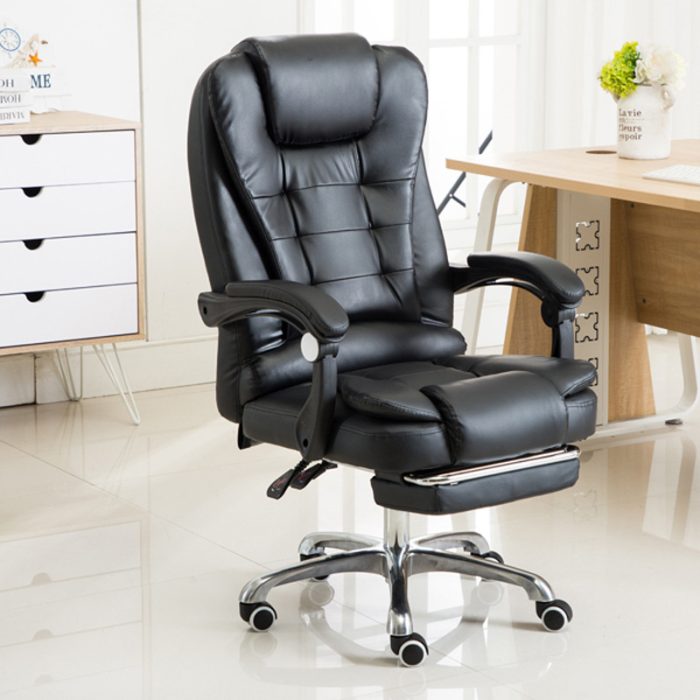 Office Chair Recliner Lift Ergonomic Swivel Chair Household Computer Chair Simple Chair - Image 6
