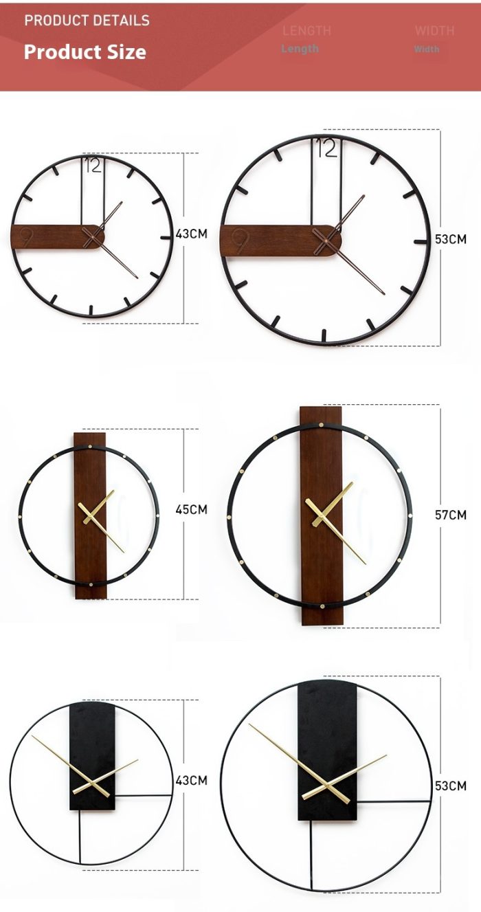 Wall Personality Fashion Wall Clock - Image 3