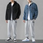 Men's Autumn BestThree Piece Denim Jacket Suit