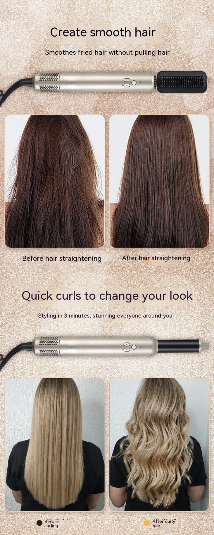Multifunctional Hair Care Automatic Hair Dryer - Image 2