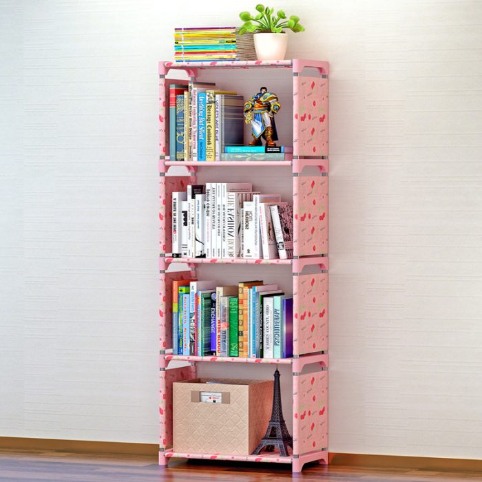 Best Bookcase Shelf Creative Combination Layer Shelf Floor Children's Bookcase - Image 3