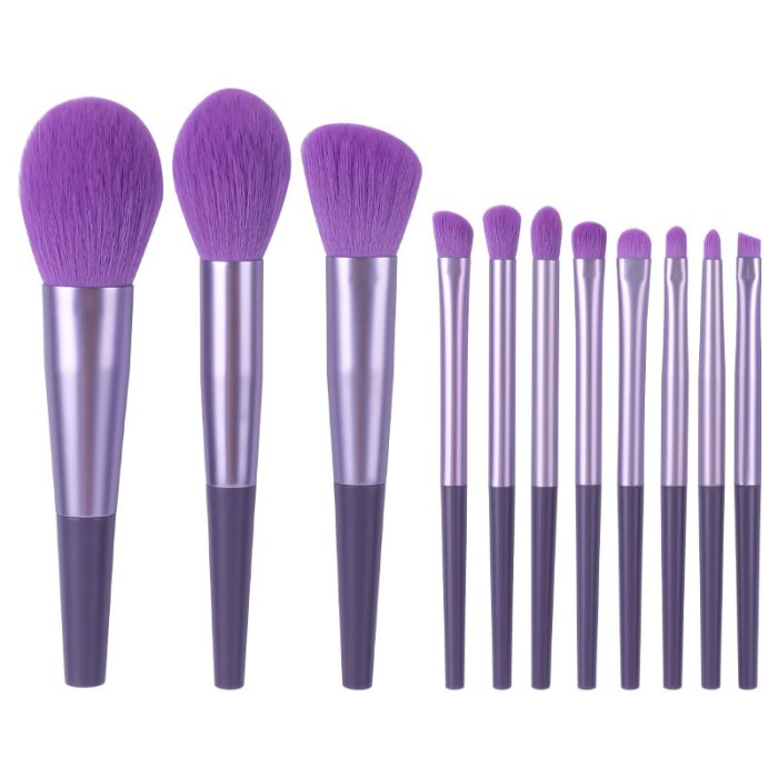 11 New Makeup Brushes Set Beauty Tools - Image 7