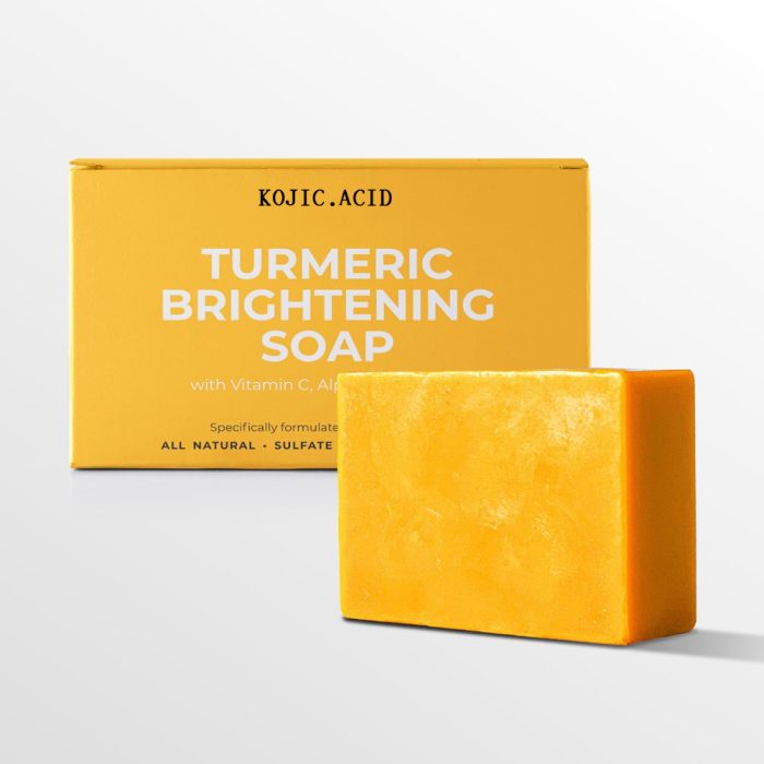Turmeric Kojic Soap Turmeric Kojic Acid Soap Handmade Skin Products Natural  Soap - Image 9
