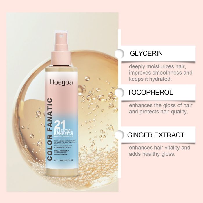 New Hot Dyeing Hair Care Spray Smooth Hair Care Improvement - Image 5