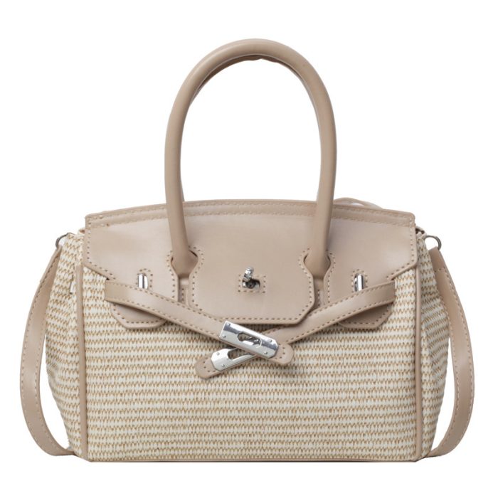 Best Selling Packet Women's French Straw Summer Crossbody Raffia Portable Women - Image 3